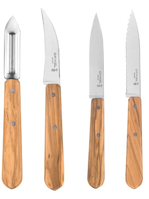 Opinel Zestaw Noży Essentiels Olivewood Box Set