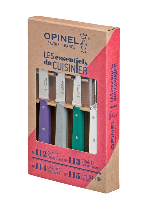 Opinel Zestaw Noży Essentiels Art Deco Box Set