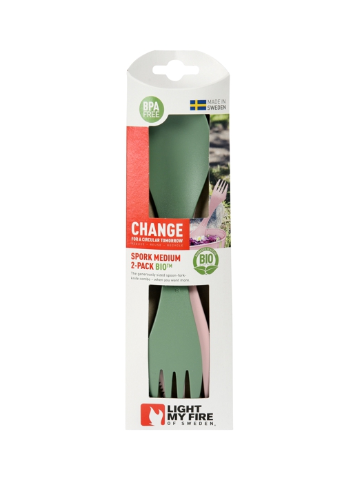 Light My Fire Spork Medium BIO 2-pack