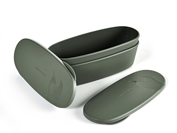 Light My Fire SnapBox Oval O BIO 2-pack