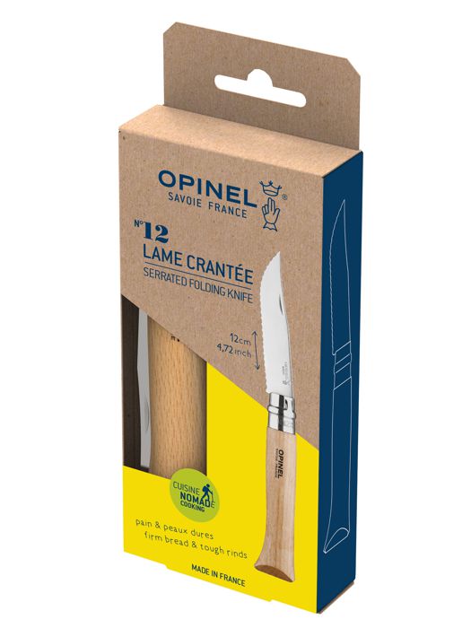 Opinel Nóż Inox Natural 12 Serrated