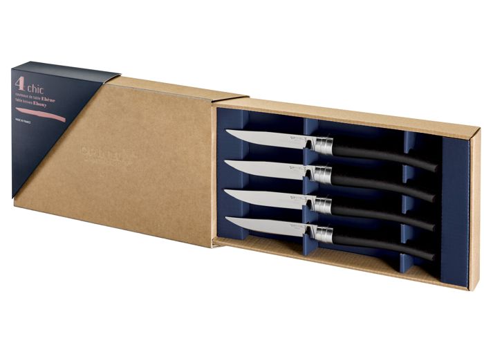 Opinel Zestaw 4 noży Table Chic Ebony