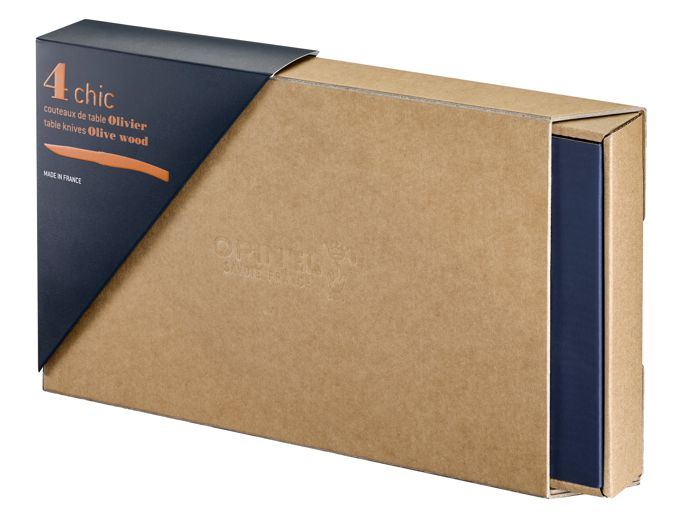 Opinel Zestaw 4 noży Table Chic Olive