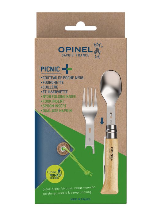 Opinel Zestaw Nomad Picnic Plus + 08 knife