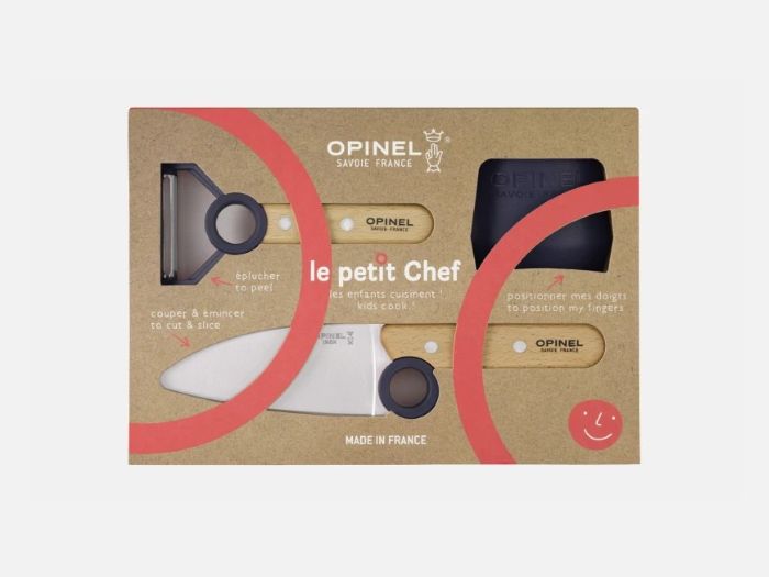 Opinel Le Petit Chef Blue Set