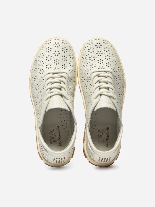 TBS Buty Jazflor Creme + Camel