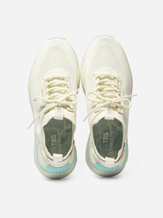 TBS Buty Jellina Blanc + Azur