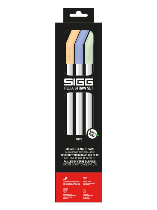 SIGG Zestaw Słomek Helia Day Large 0.6L