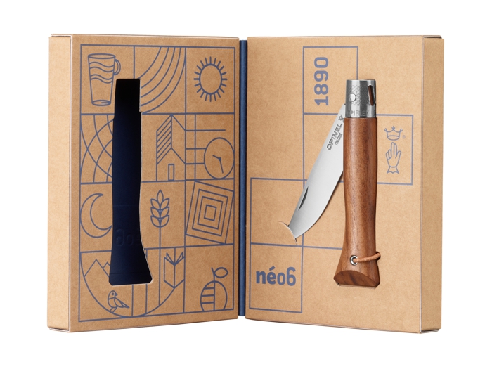 Opinel Nóż Inox NEO 06 Black Walnut