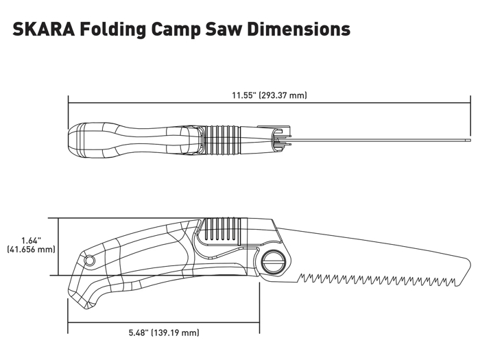 GearAid Piła Skara Camp z etui