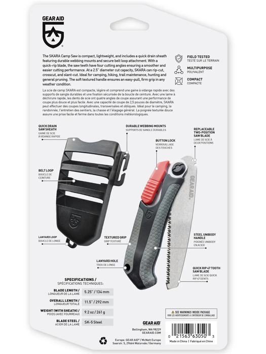 GearAid Piła Skara Camp z etui