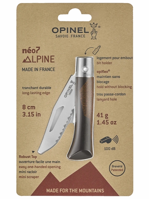Opinel Nóż Inox NEO 07 Alpine Black Brown