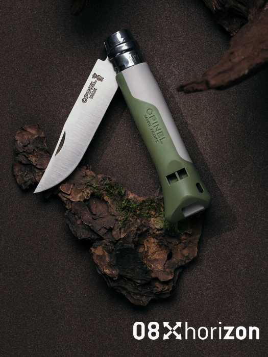 Opinel Nóż Horizon No.08 Grey Khaki