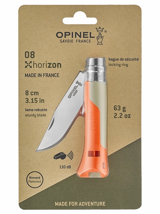 Opinel Nóż Horizon No.08 Sand Orange