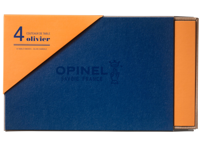 Noże OPINEL Table 10 Olive Box Set