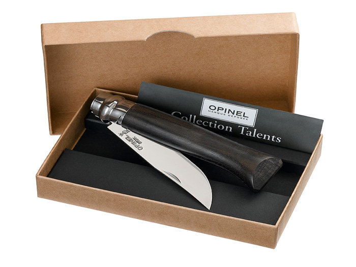 OPINEL Nóż Inox Lux Ebony opak 08