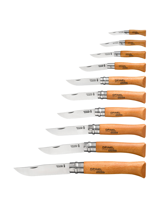 OPINEL Zestaw noży Carbon 02-12 skrzynia