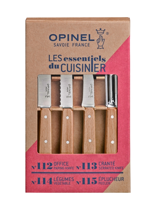 OPINEL Zestaw noży Essentials Natural Box Set