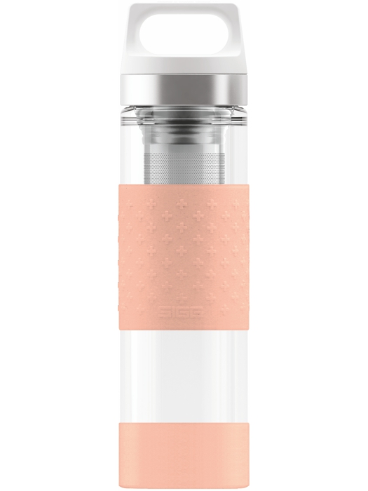 SIGG Termos Szklany 0.4L Shy Pink